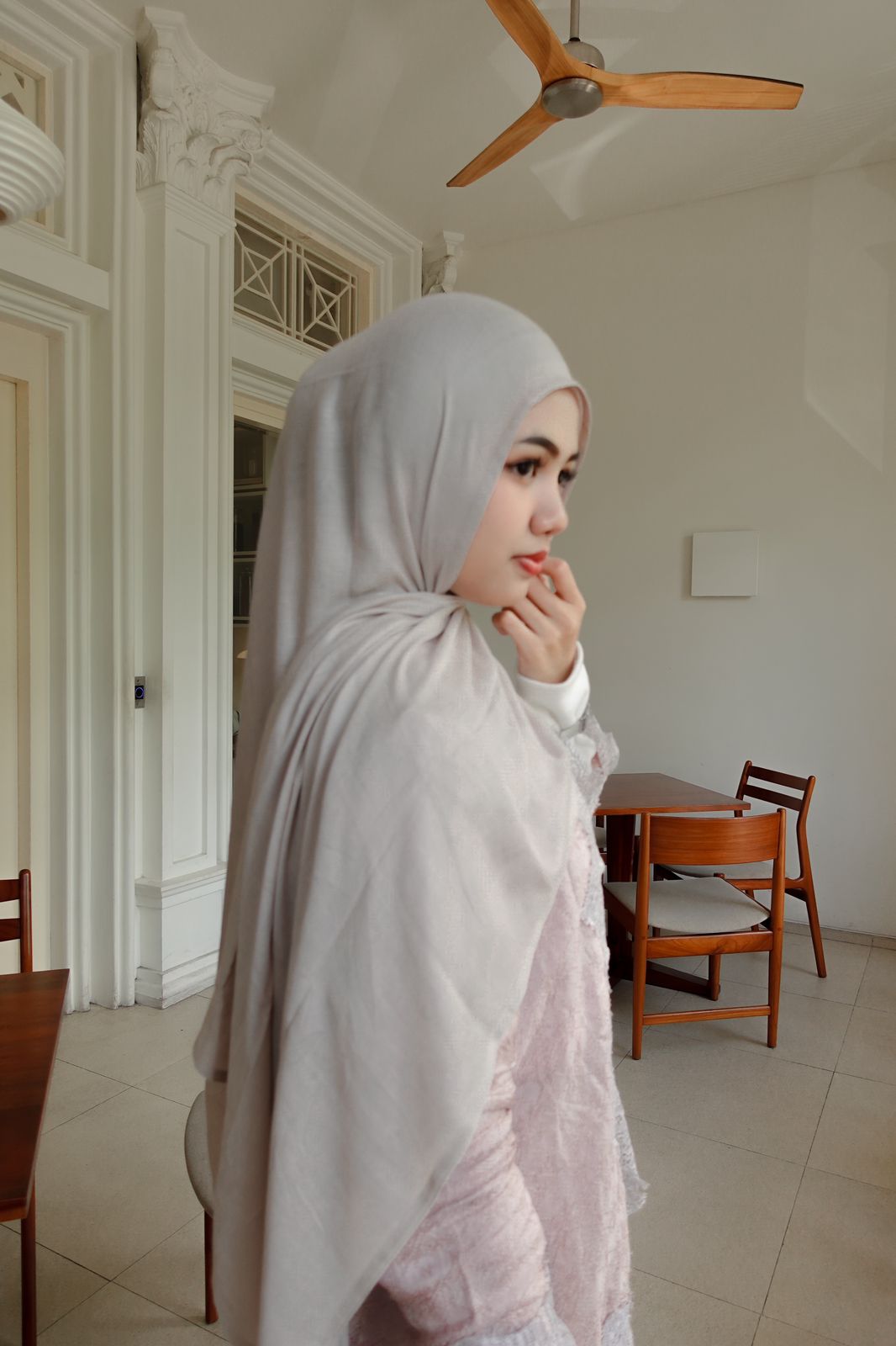Pashmina Off White
